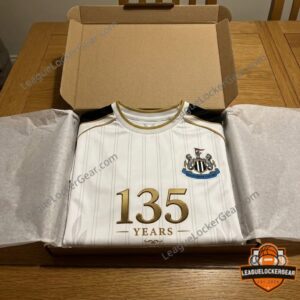 Newcastle United 135th Anniversary 3D White T-Shirt