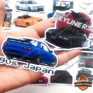 JDM legend Skyline GTR32 BNR32 Vinyl Stickers