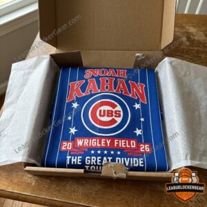 Noah Kahan Chicago Cubs The Great Divide Tour Wrigley Field 2026 Baseball Jersey