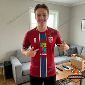 Norway FIFA World Cup 2026 Haaland 9 T-Shirt