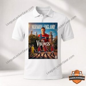 Erling Haaland Norway vs England 2026 World Cup Quarterfinals Abbey Road T-Shirt