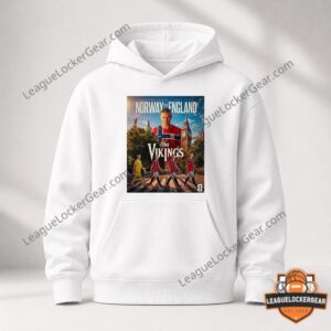 Erling Haaland Norway vs England 2026 World Cup Quarterfinals Abbey Road T-Shirt