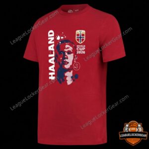 Norway Erling Haaland World Cup 2026 3D T-Shirt