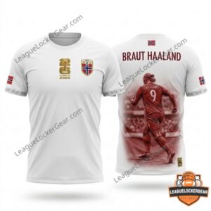 Norway National Football Team FIFA World Cup 2026 Erling Haaland T-Shirt