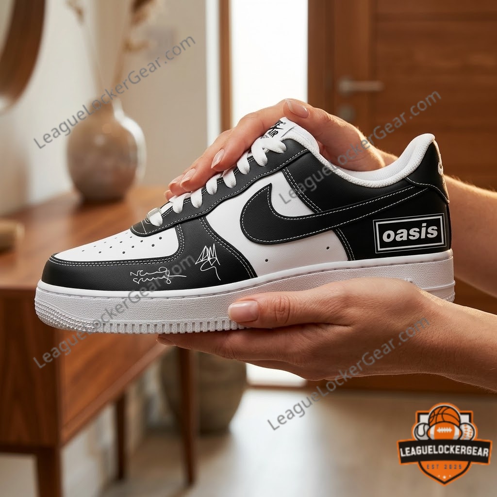 Oasis Liam Gallagher Noel Gallagher Signatures Shoes