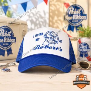 Benicio del Toro I Drink My PBR at Robert's Hat NBA Summer League Cap
