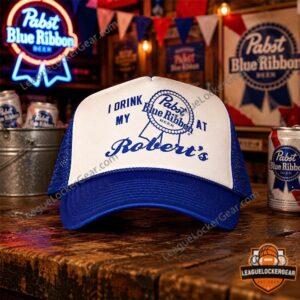 Benicio del Toro I Drink My PBR at Robert's Hat NBA Summer League Cap