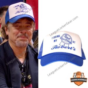 Benicio del Toro I Drink My PBR at Robert's Hat NBA Summer League Cap