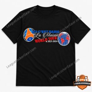 Paris Saint-Germain La Maison World Tour 2025-2026 T-Shirt