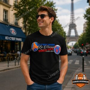 Paris Saint-Germain La Maison World Tour 2025-2026 T-Shirt