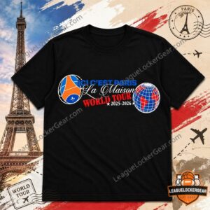 Paris Saint-Germain La Maison World Tour 2025-2026 T-Shirt
