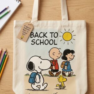 Peanuts Back To School 2026 Tote Bag
