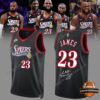 Philadelphia 76ers LeBron James 23 Signature Basketball Jersey