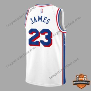 Philadelphia 76ers LeBron James Welcome To Basketball Jersey
