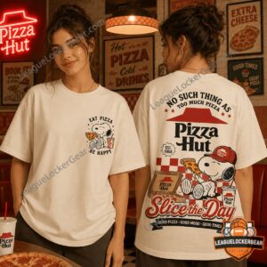 Pizza Hut Snoopy Slice the Day Est 1958 T-Shirt