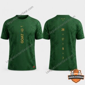Portugal Ronaldo GOAT CR7 3D T-Shirt