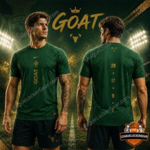 Portugal Ronaldo GOAT CR7 3D T-Shirt