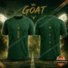 Portugal Ronaldo GOAT CR7 3D T-Shirt