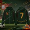 Portugal National Football Team Cristiano Ronaldo Zip Hoodie