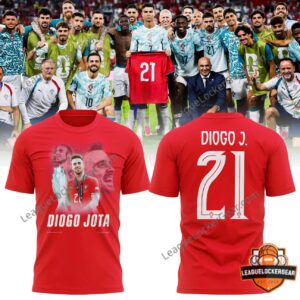 Portugal Diogo Jota Memorial T-Shirt