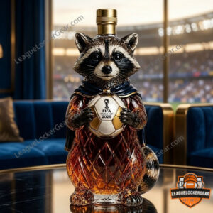 Raccoon FIFA World Cup 2026 Whiskey Decanter