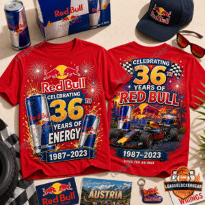 Red Bull 36th Anniversary 1987-2023 T-Shirt