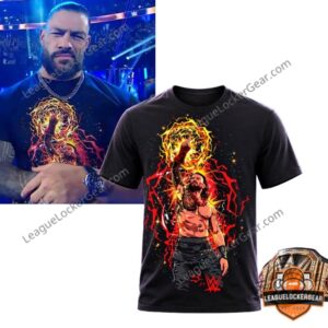 Roman Reigns Aura Cartoon OTC Shirt At SNME 2026
