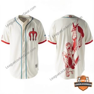 Red Devils Diablos Rojos del Mexico Spider Man Jersey