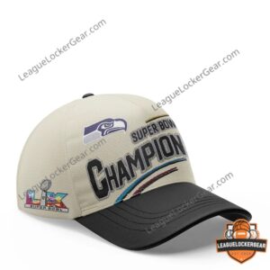 Seattle Seahawks Super Bowl LX Champions Baseball Cap