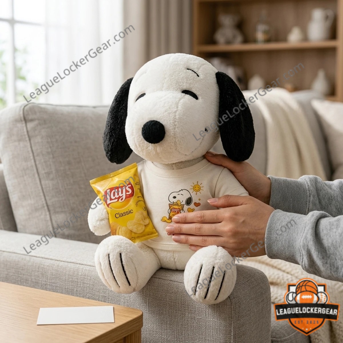 Snoopy Lay's Chips Good Vibes Plush Toy