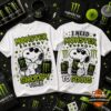 Snoopy Monster Energy Time and Focus T-Shirt