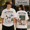 Snoopy New Semester Back to School T-Shirt