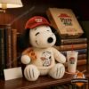 Snoopy Pizza Hut Eat Pizza Be Happy Plush Toy