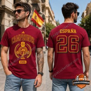 Spain Campeones Champions 2026 T-Shirt