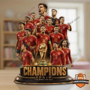 Spain Champions FIFA World Cup 2026 Acrylic Plaque