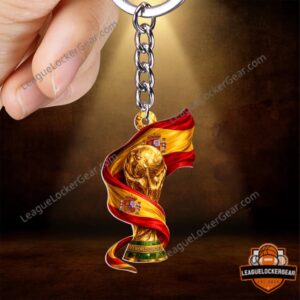 Spain FIFA World Cup 2026 Trophy Keychain
