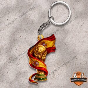 Spain FIFA World Cup 2026 Trophy Keychain