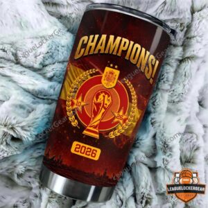 Spain FIFA World Cup 2026 Champions Tumbler Cup