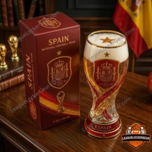 Spain World Cup 2026 Trophy Beer Glass