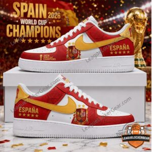 Spain National Football Team 2026 World Cup Champions Sneakers