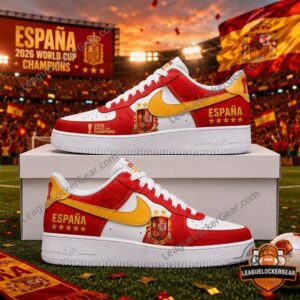 Spain National Football Team 2026 World Cup Champions Sneakers