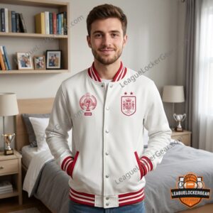 Spain National Football Team 2026 World Cup Varsity Jacket