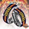 Spain National Football Team Campeones 2026 Custom Alloy Ring