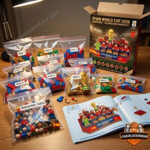 Spain FIFA World Cup 2026 Champions Celebration Building Block Set