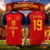 Spain FIFA World Cup 2026 Champions Football Jersey