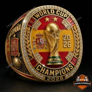 Spain FIFA World Cup Champions 2026 Championship Ring