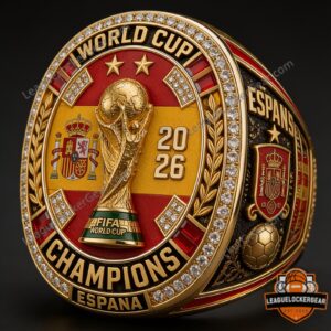 Spain FIFA World Cup Champions 2026 Championship Ring