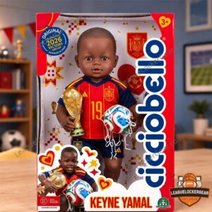 Spain Keyne Yamal 2026 World Cup Victory Baby Doll