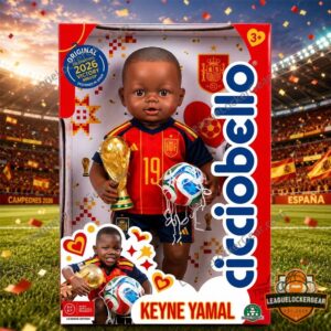 Spain Keyne Yamal 2026 World Cup Victory Baby Doll