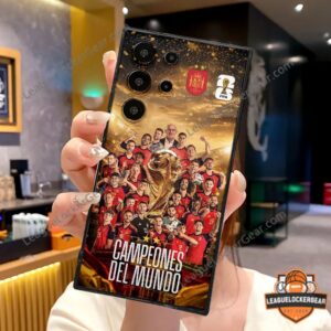 Spain World Champions Campeones Del Mundo Phone Case